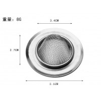 Stainless Steel+Silicone Sink Floor Sewer Drain Strainer Kitchen Sinks Basket Strainer Drain